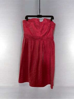 Laundry by Design Strapless Coral Cocktail Dress